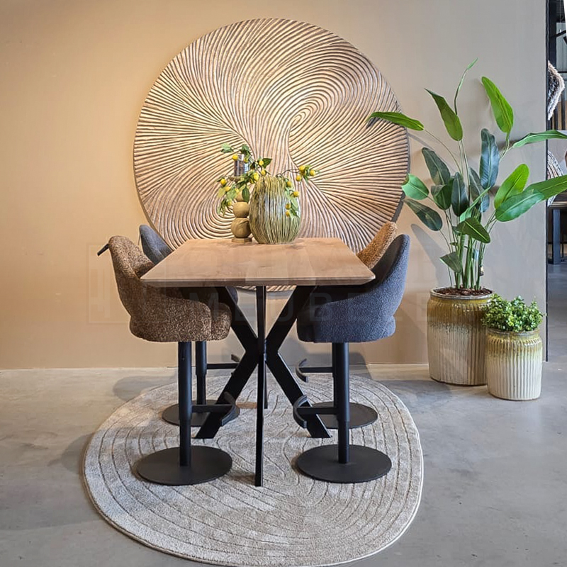 Eiken bartafel Ton - Afbeelding 5