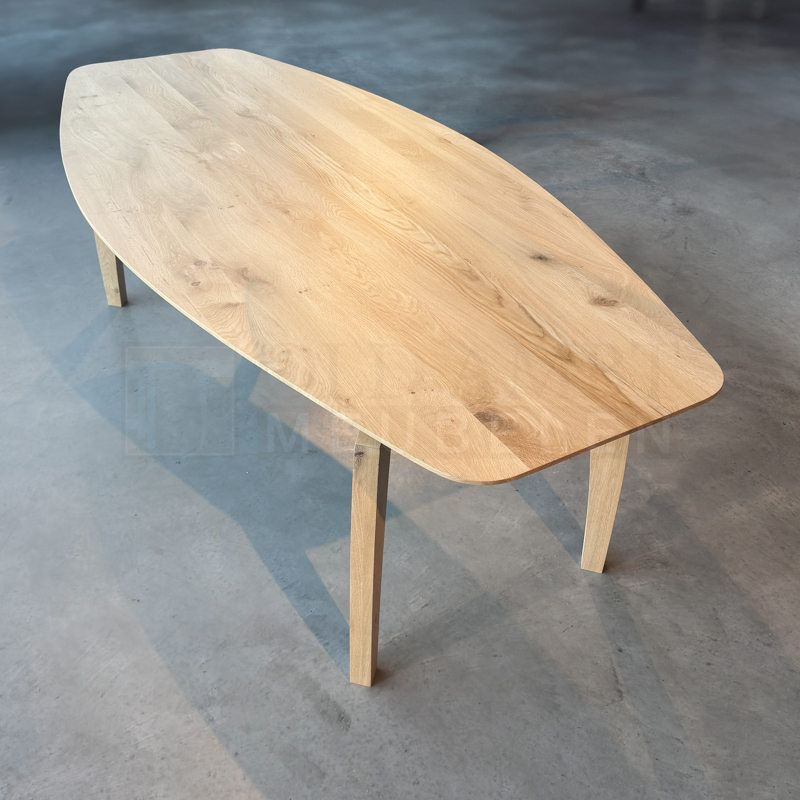 Eiken Deens ovale tafel Duin - Afbeelding 2