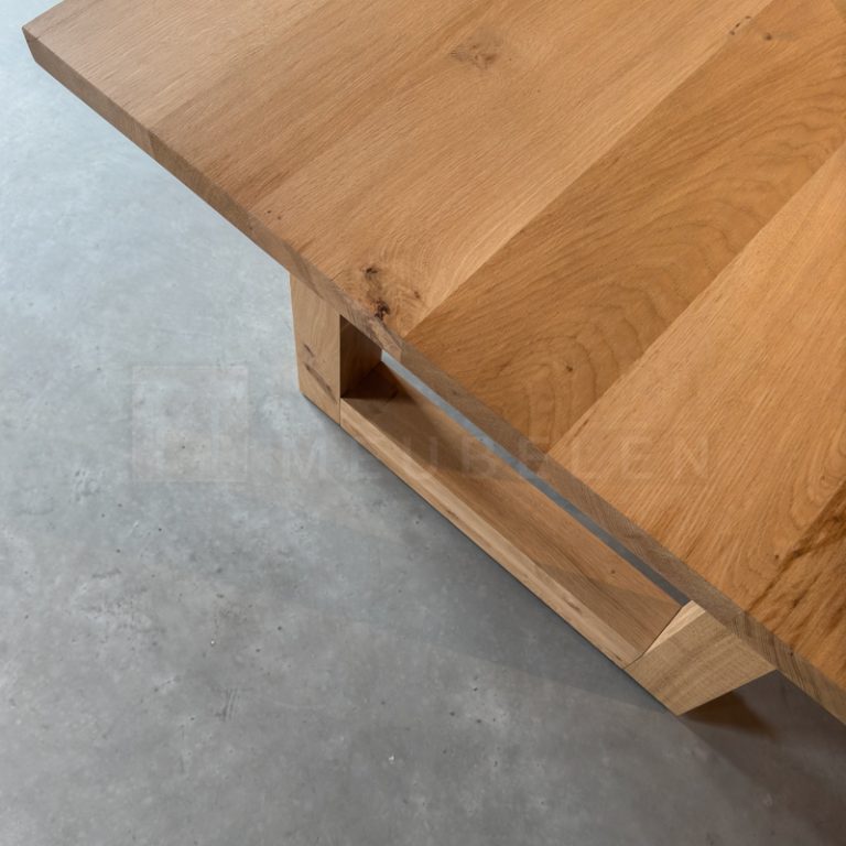 Eiken tafel Mirthe - Afbeelding 2