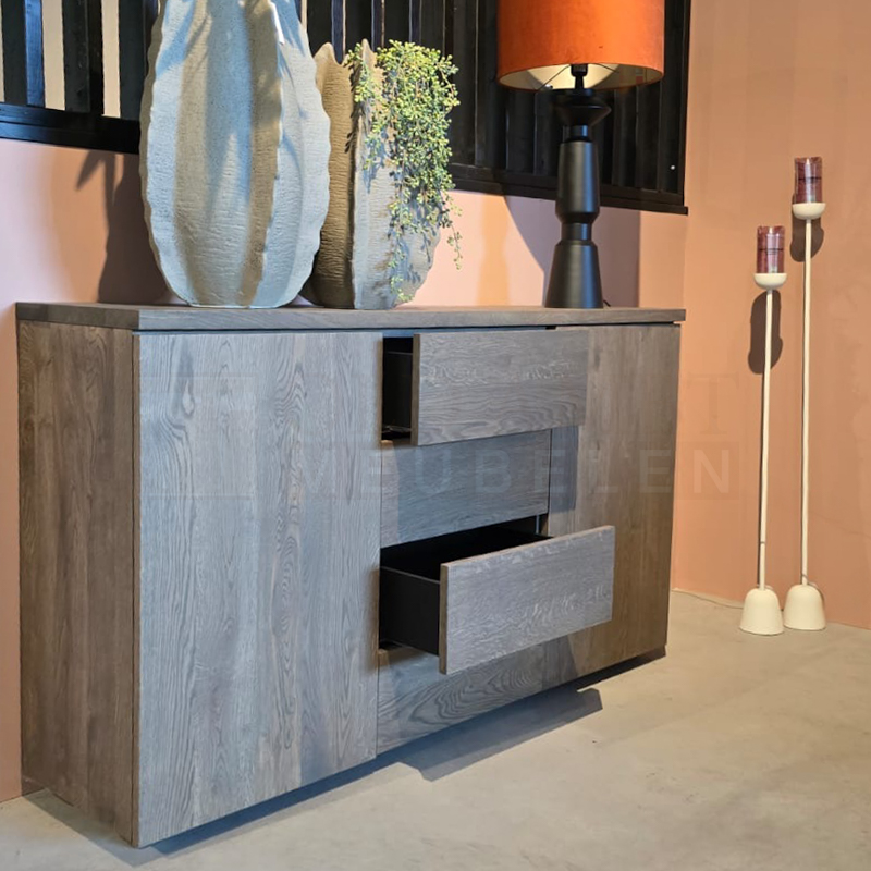 Eiken Dressoirkast Alex - Afbeelding 4