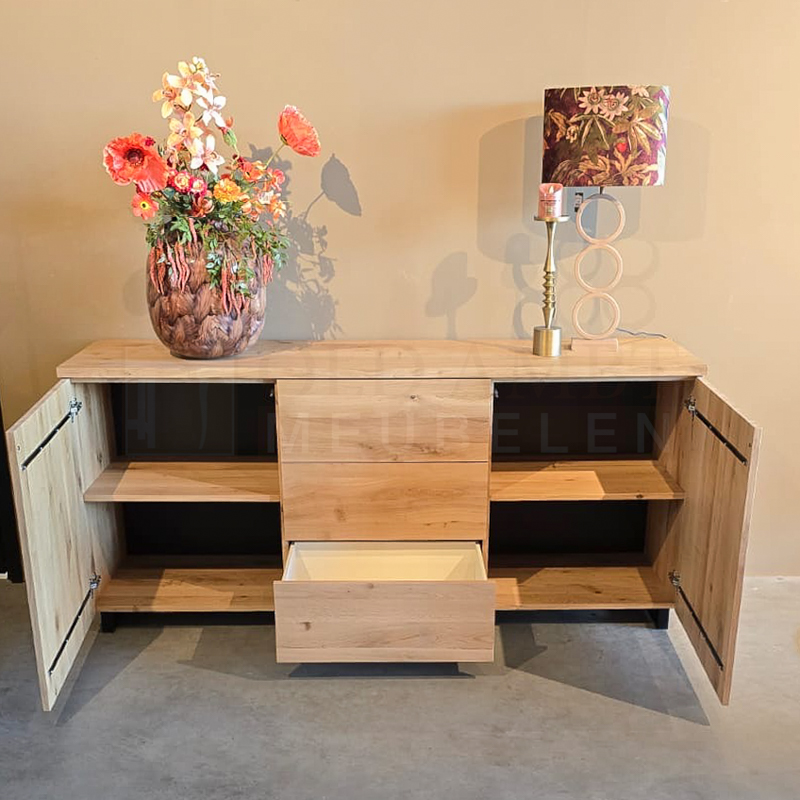 Eiken Dressoirkast Alexia - Afbeelding 5