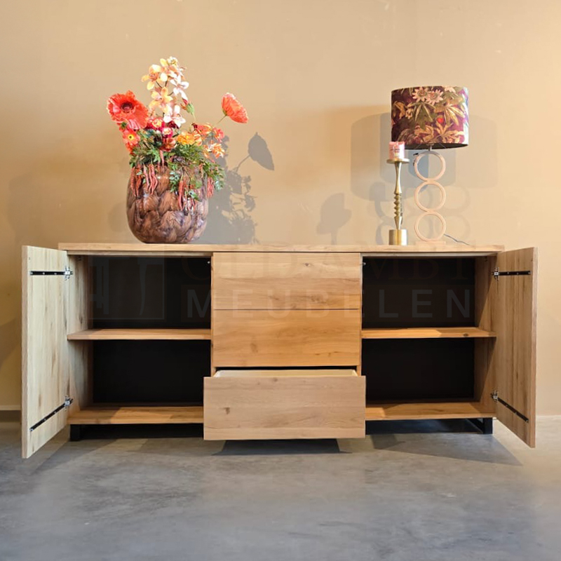 Eiken Dressoirkast Alexia - Afbeelding 8