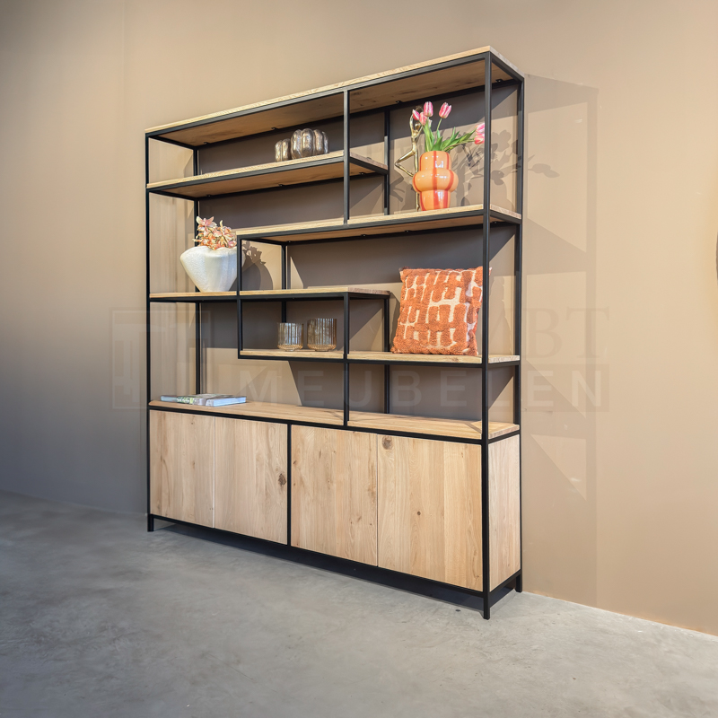 Eiken kast Annelies - Afbeelding 4