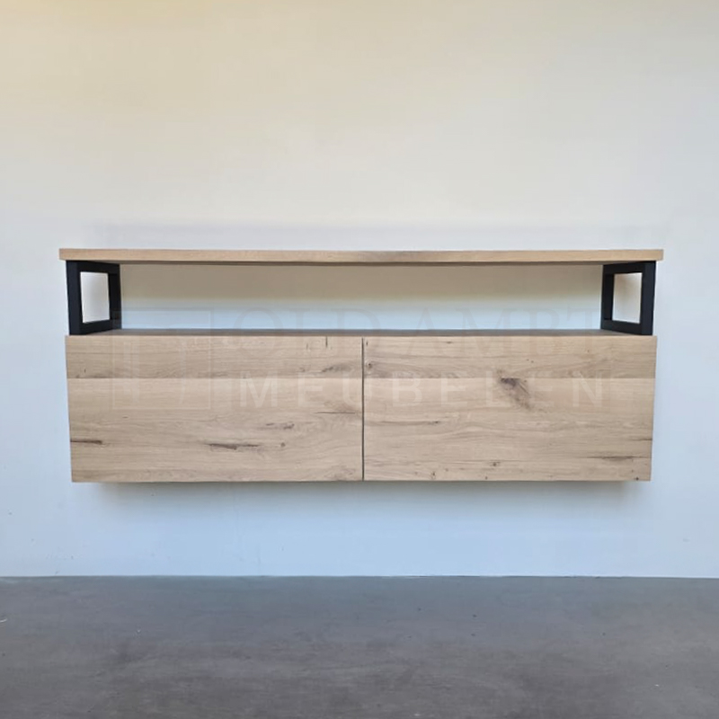 Eiken Badkamermeubel Eefje - Afbeelding 2