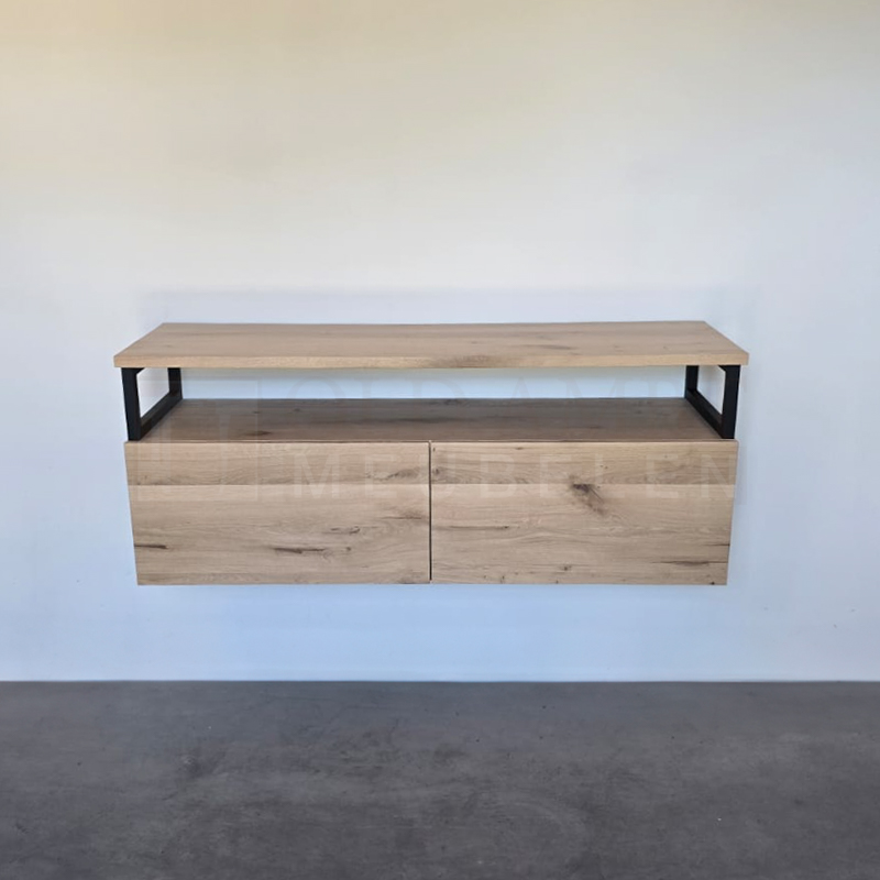 Eiken Badkamermeubel Eefje - Afbeelding 4