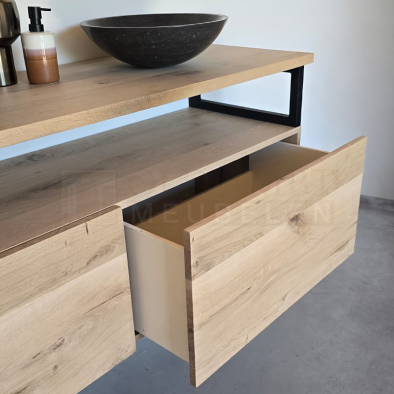 Eiken Badkamermeubel Eefje - Afbeelding 7