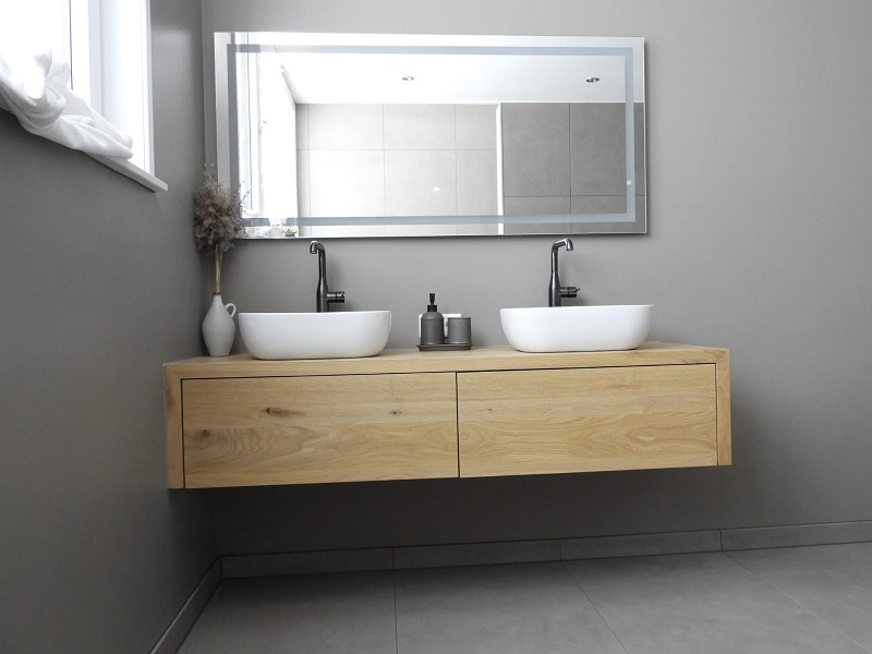 Eiken Badkamermeubel Henk-Jan