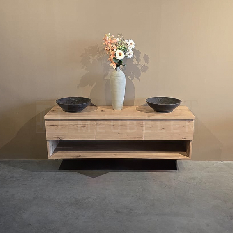 Eiken Badkamermeubel Johnny - Afbeelding 4