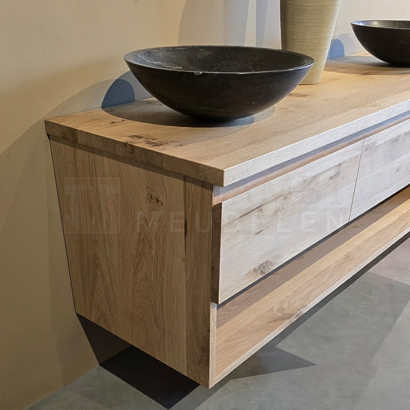 Eiken Badkamermeubel Johnny - Afbeelding 7