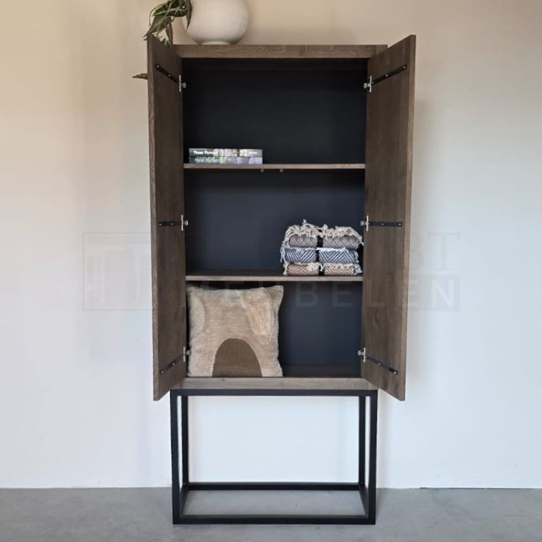 Eiken kast Jorn - Afbeelding 4