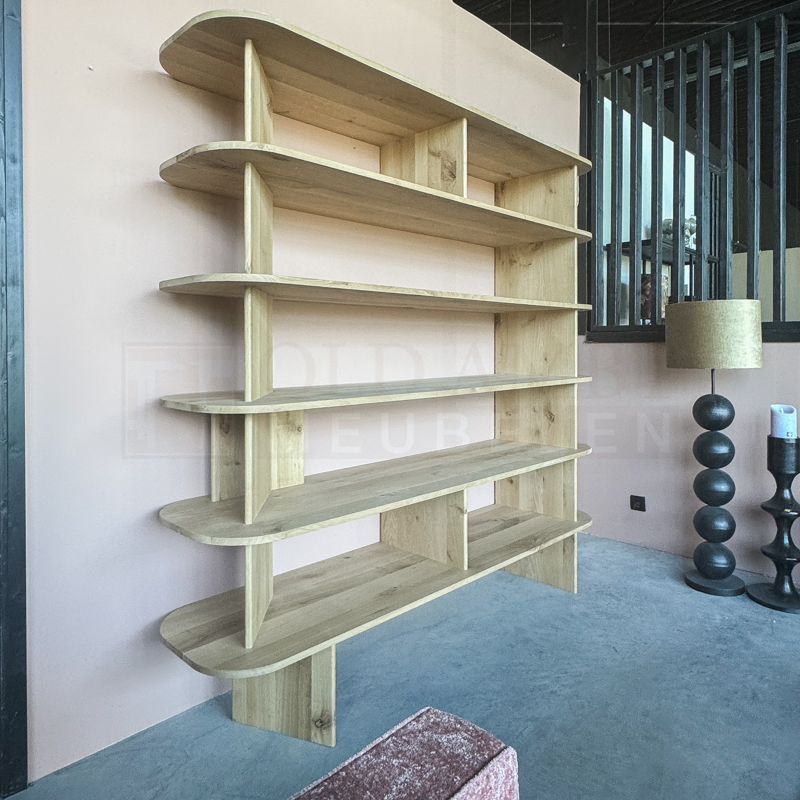 Eiken kast Kaya - Afbeelding 3