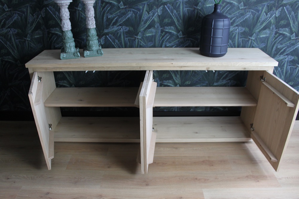 Eiken Dressoirkast Leo - Afbeelding 4