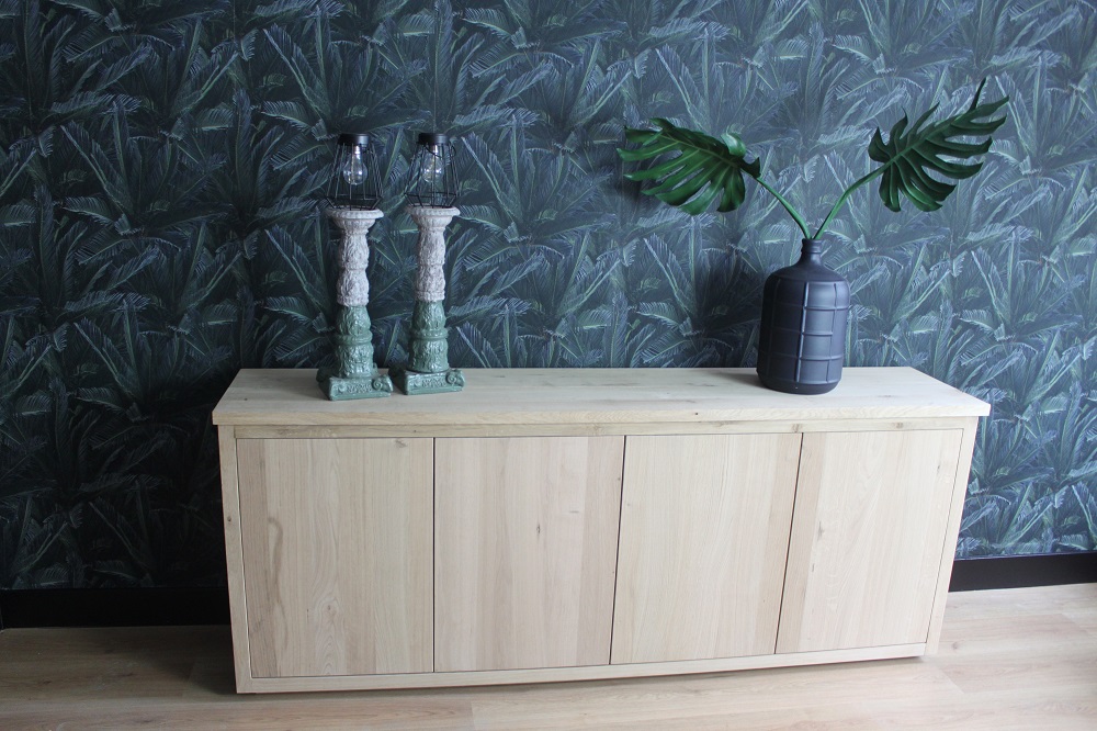 Eiken Dressoirkast Leo - Afbeelding 5