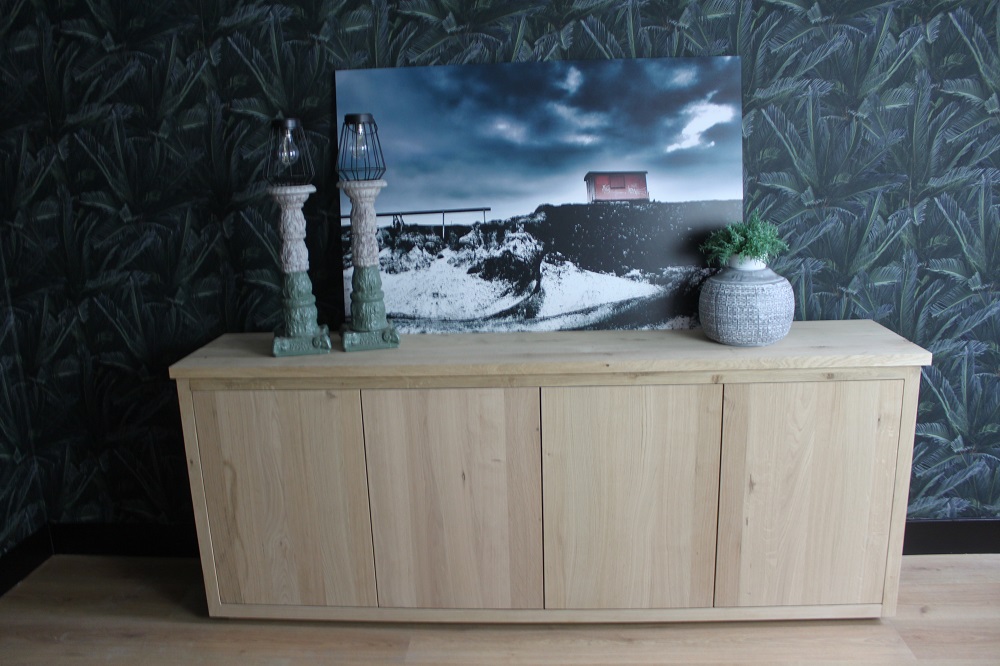 Eiken Dressoirkast Leo - Afbeelding 7