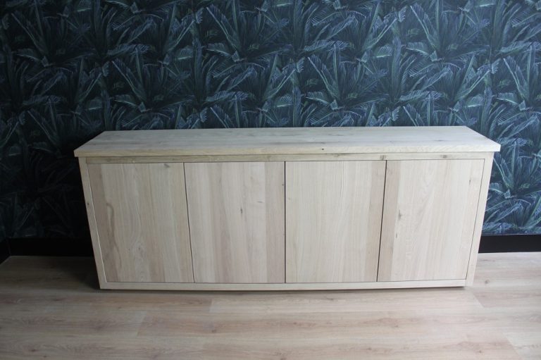 Eiken Dressoirkast Leo - Afbeelding 8