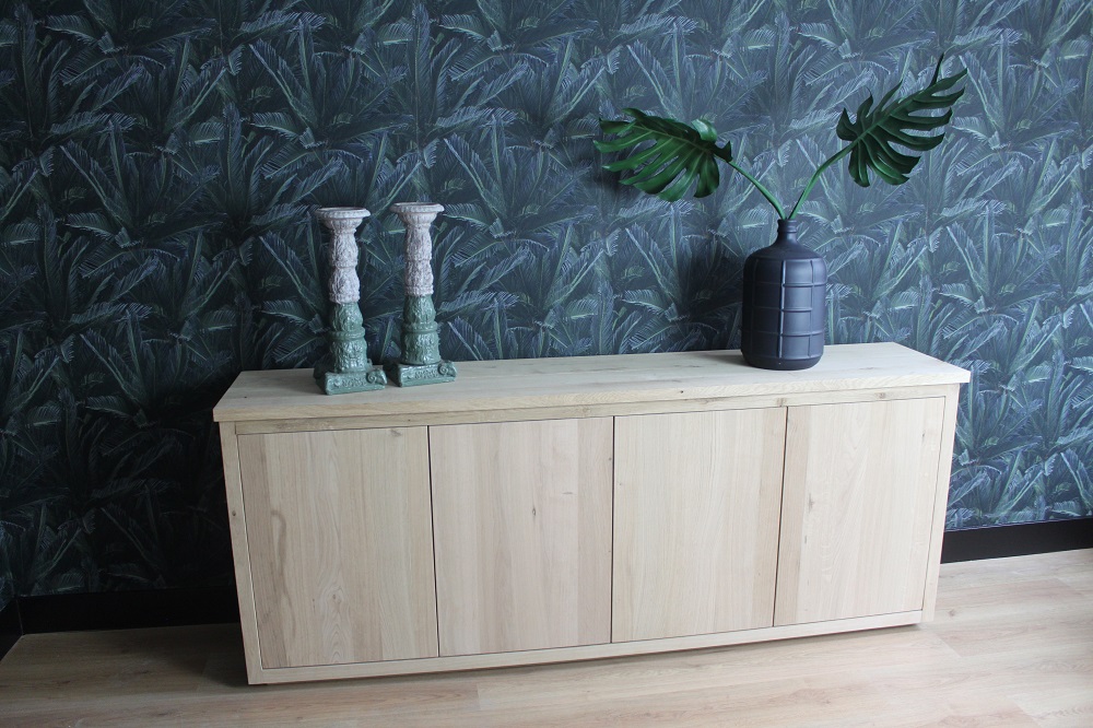 Eiken Dressoirkast Leo - Afbeelding 2