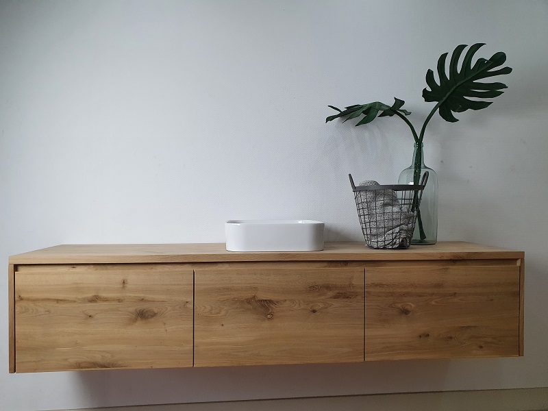 Eiken Badkamermeubel Maura - Afbeelding 9