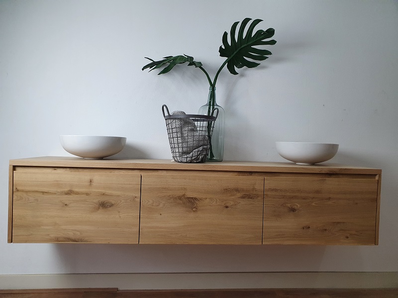 Eiken Badkamermeubel Maura - Afbeelding 11