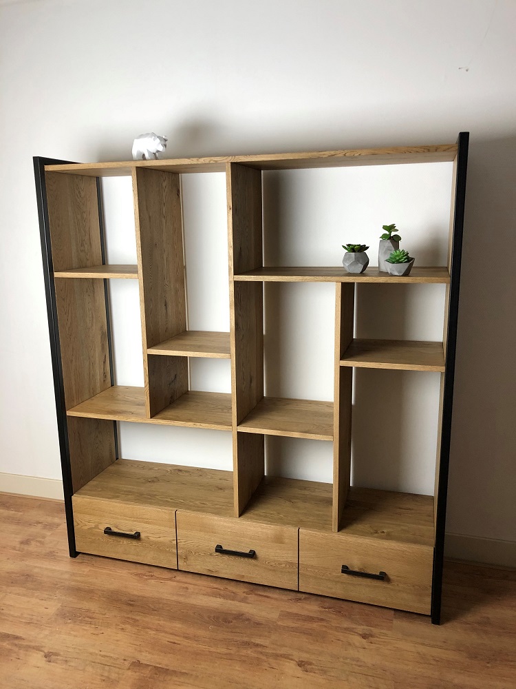 Eikenhouten kast Melanie - Afbeelding 2