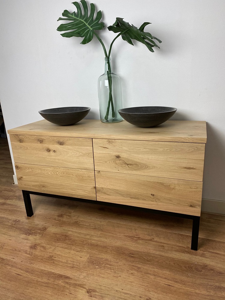 Eiken Badkamermeubel Mollie - Afbeelding 12