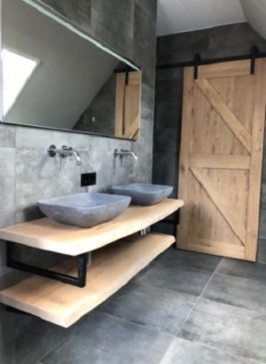 Eiken Badkamermeubel Olijf