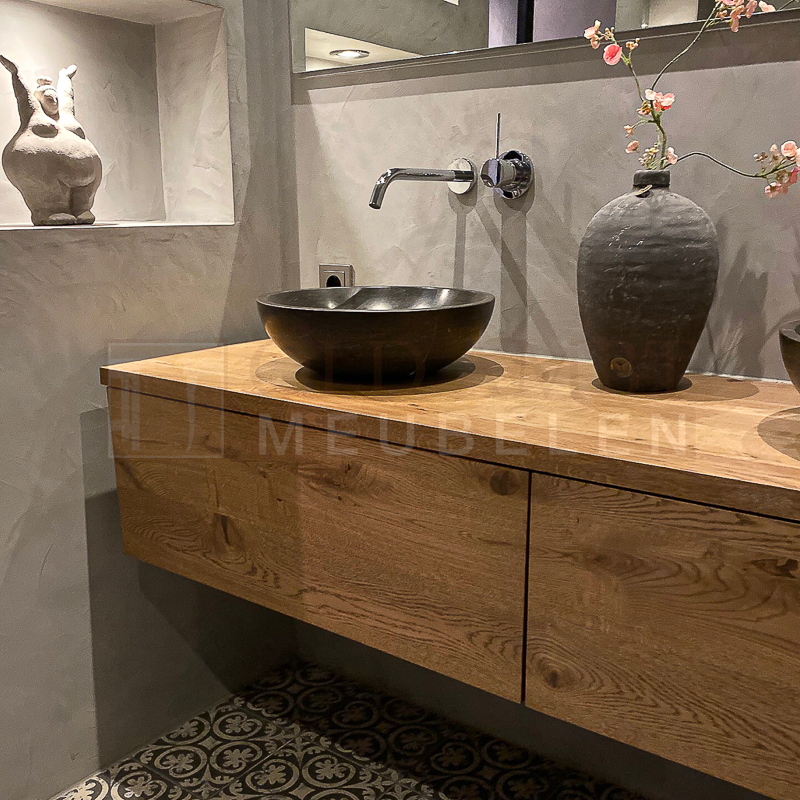 Eiken Badkamermeubel Patrick - Afbeelding 3