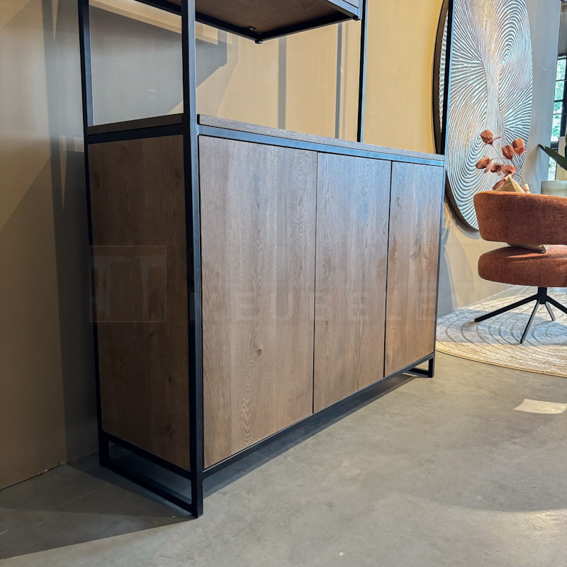 Eikenhouten kast Rana - Afbeelding 3