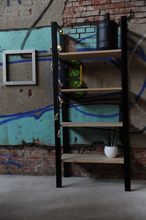 Eikenhouten Boekenkast Roxi - Afbeelding 5