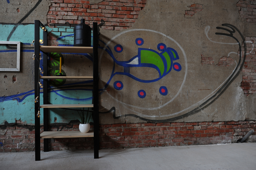 Eikenhouten Boekenkast Roxi - Afbeelding 6