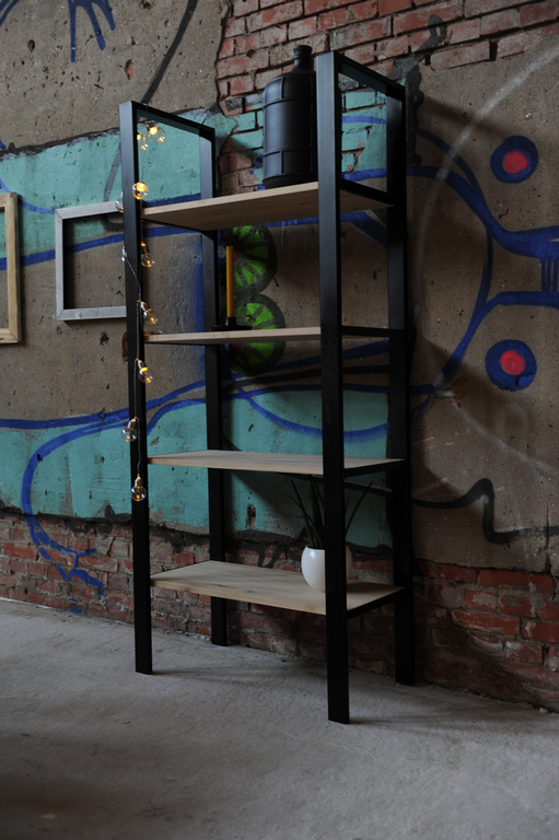 Eikenhouten Boekenkast Roxi - Afbeelding 7