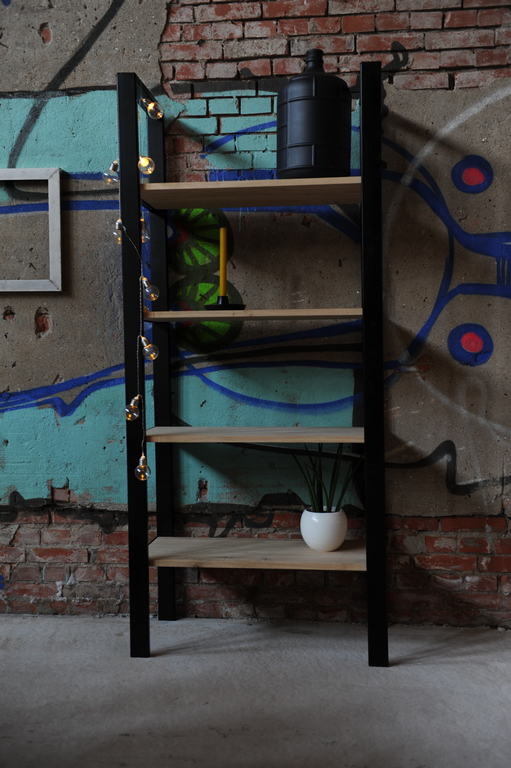 Eikenhouten Boekenkast Roxi - Afbeelding 4