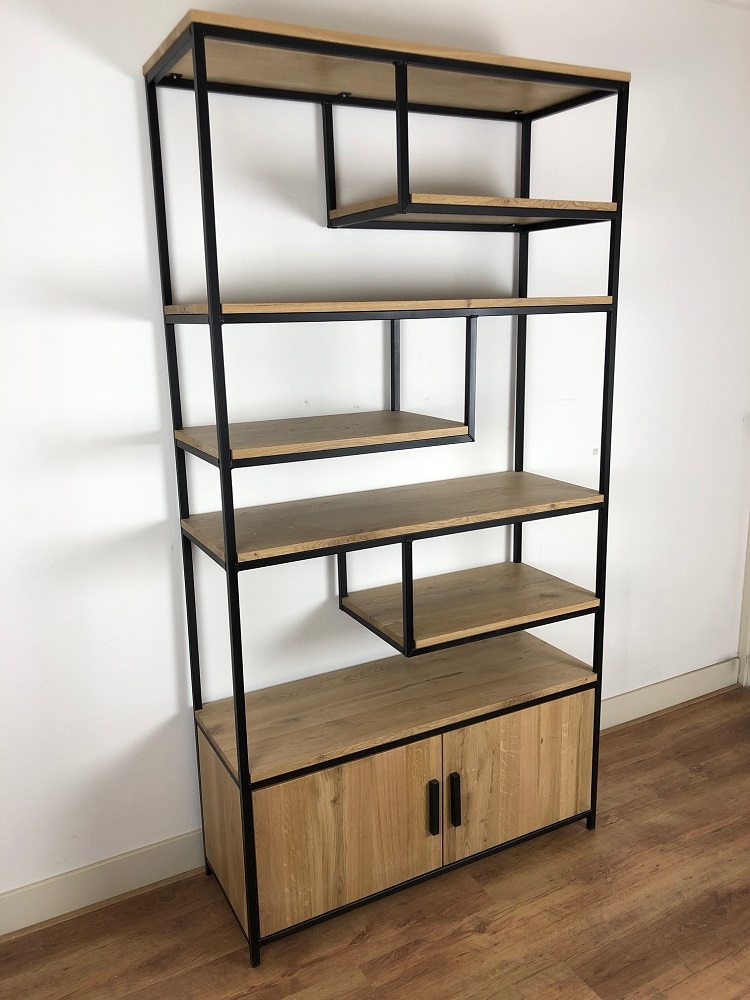 Eikenhouten kast Roxo - Afbeelding 5