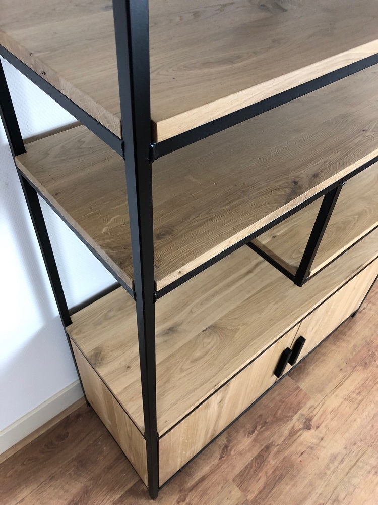 Eikenhouten kast Roxo - Afbeelding 6