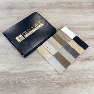 Eiken kleurenstaal