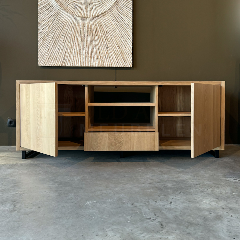Eiken TV Meubel Munt - Afbeelding 2