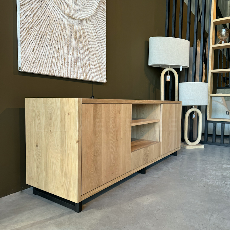 Eiken TV Meubel Munt - Afbeelding 5
