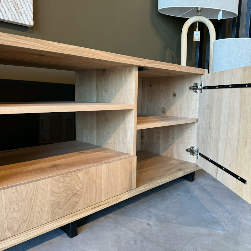 Eiken TV Meubel Munt - Afbeelding 7