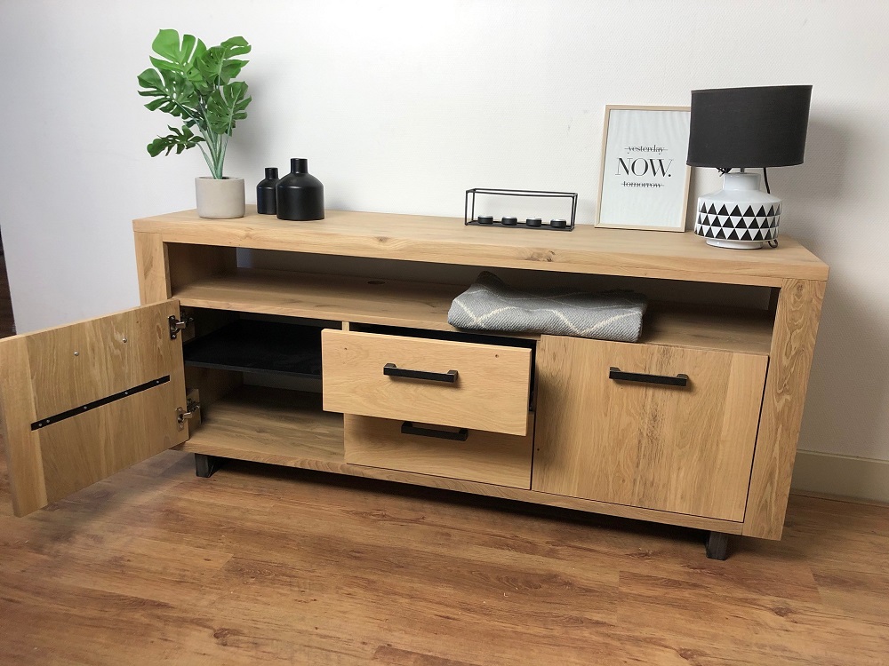 Eiken TV Meubel Stef - Afbeelding 5