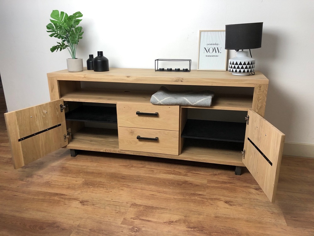 Eiken TV Meubel Stef - Afbeelding 6