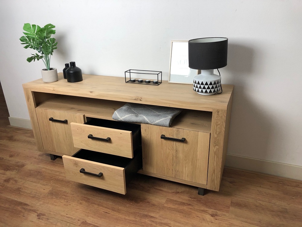 Eiken TV Meubel Stef - Afbeelding 8