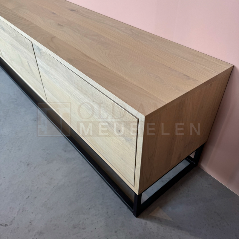 Eiken TV Meubel Veer - Afbeelding 4