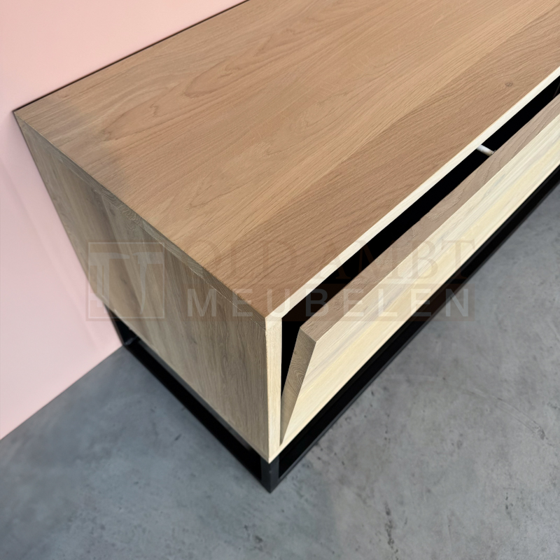 Eiken TV Meubel Veer - Afbeelding 5