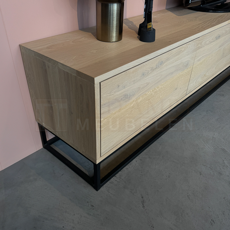 Eiken TV Meubel Veer - Afbeelding 3