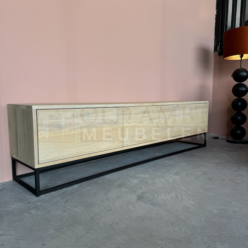 Eiken TV Meubel Veer - Afbeelding 2