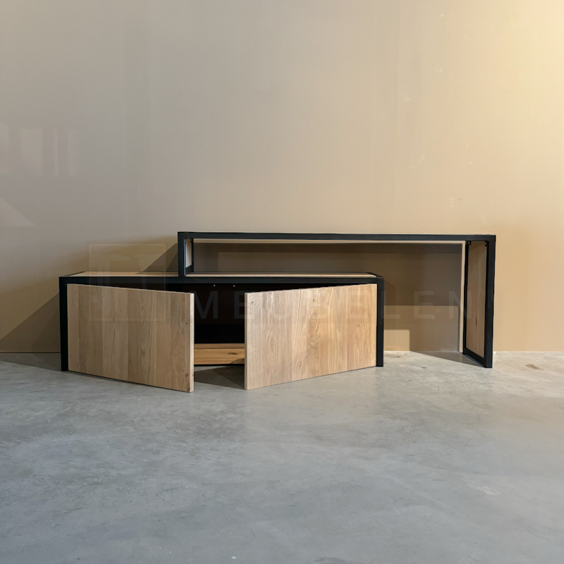 Eiken TV Meubel Vigga - Afbeelding 3