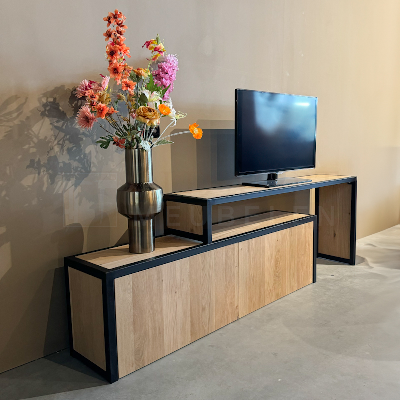 Eiken TV Meubel Vigga - Afbeelding 5