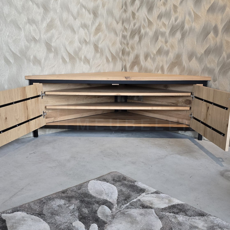 Eiken hoek TV Meubel West - Afbeelding 5