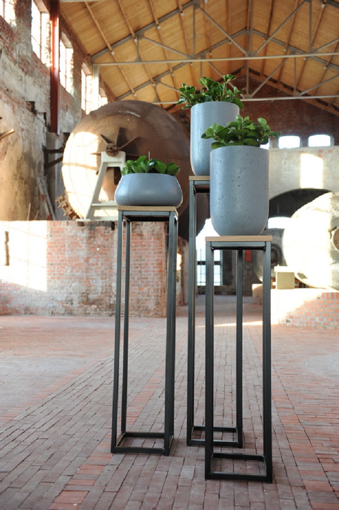 Eiken Zuilen Set Thom - Afbeelding 6