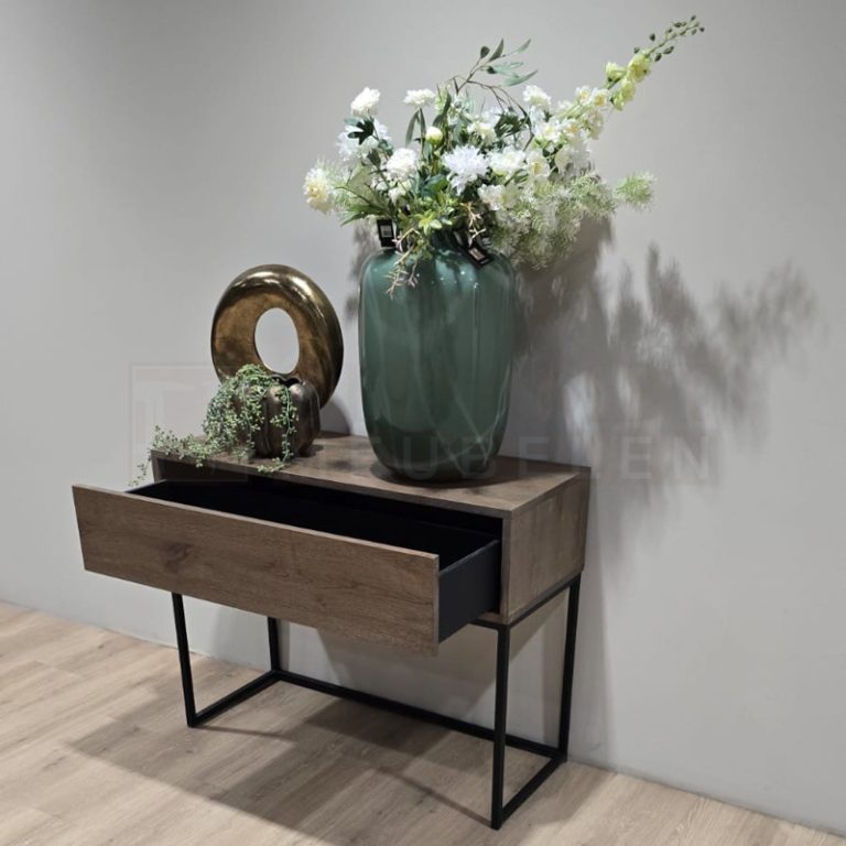 Eiken Sidetable Harrie - Afbeelding 4
