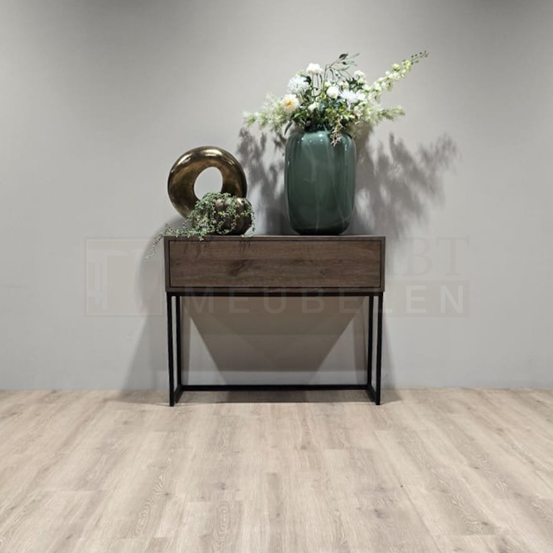 Eiken Sidetable Harrie - Afbeelding 7